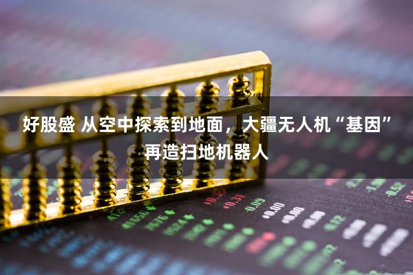 好股盛 从空中探索到地面，大疆无人机“基因”再造扫地机器人