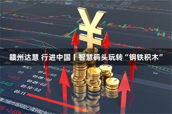 赣州达慧 行进中国丨智慧码头玩转“钢铁积木”